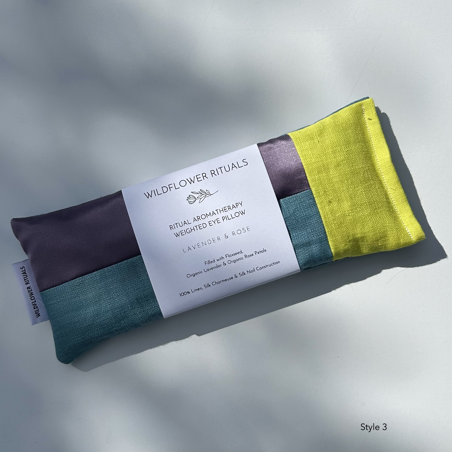 Ritual Aromatherapy Weighted Eye Pillow - Lavender & Rose