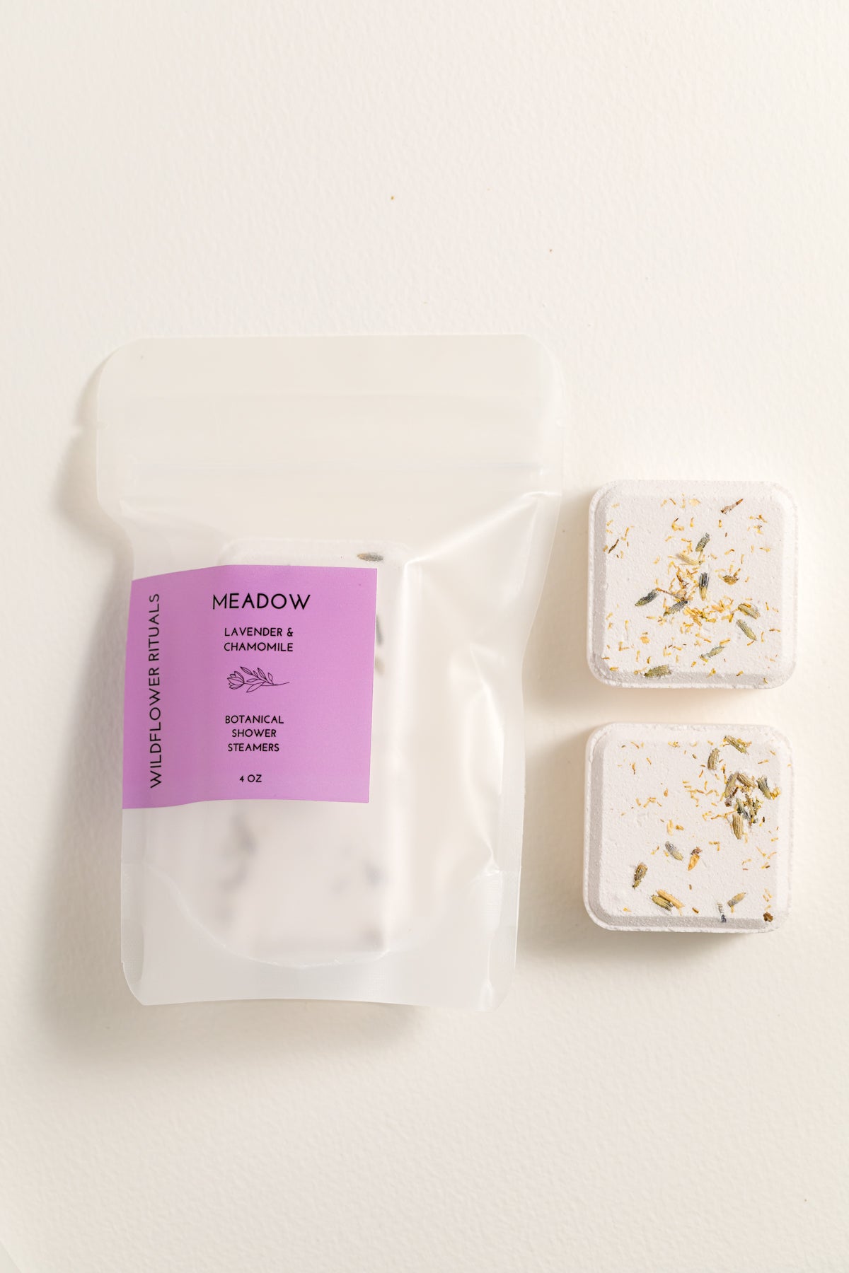 Meadow Botanical Shower Steamers - Lavender Chamomile