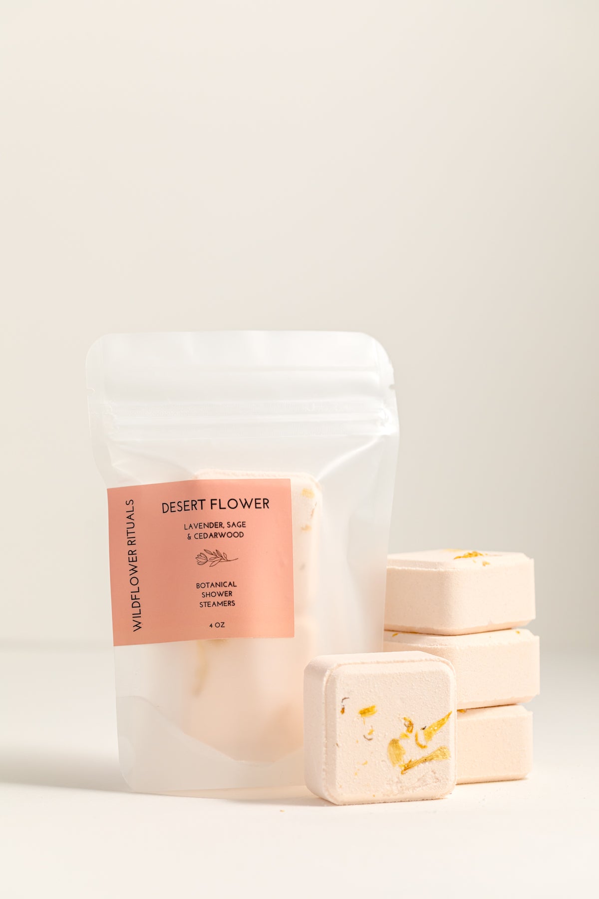 Desert Flower Botanical Shower Steamers - Lavender Sage Cedarwood