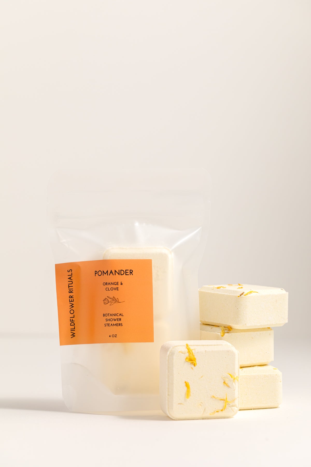 Pomander Botanical Shower Steamers - Orange Clove