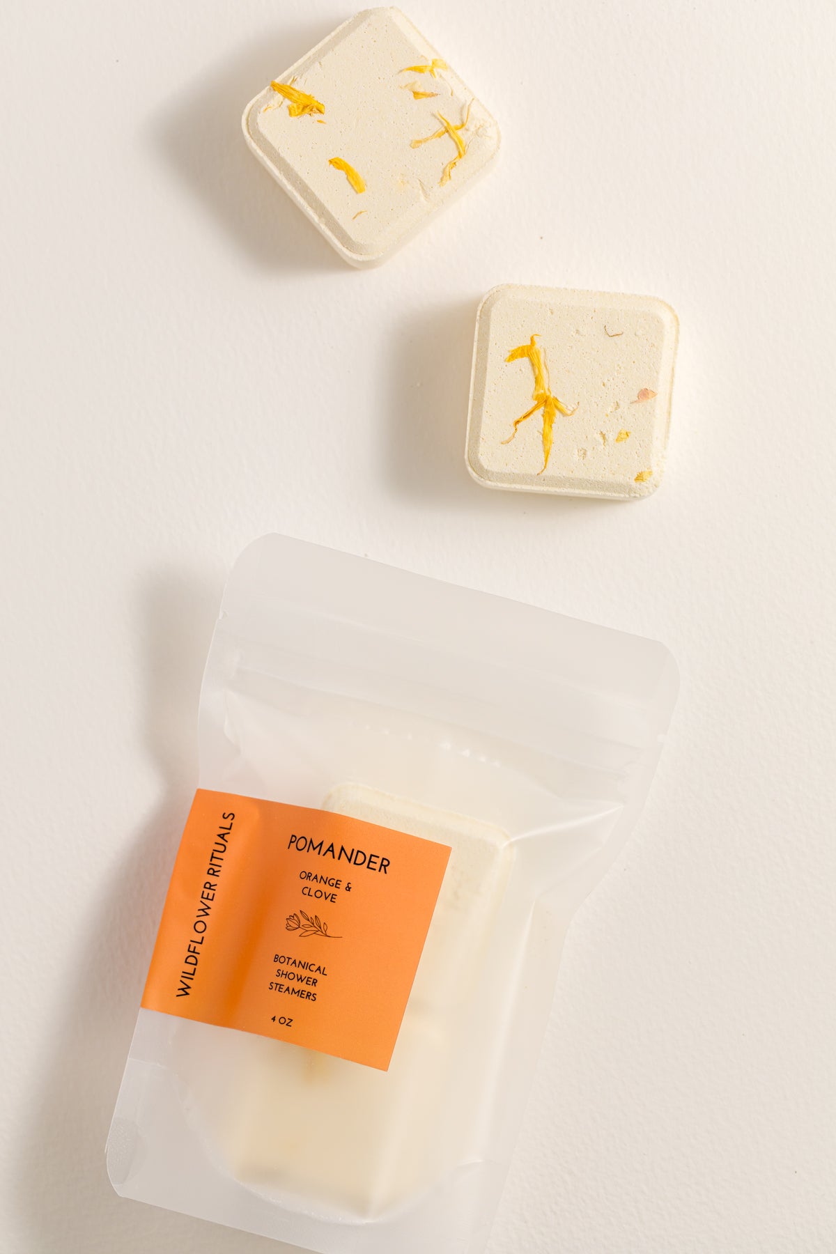 Pomander Botanical Shower Steamers - Orange Clove