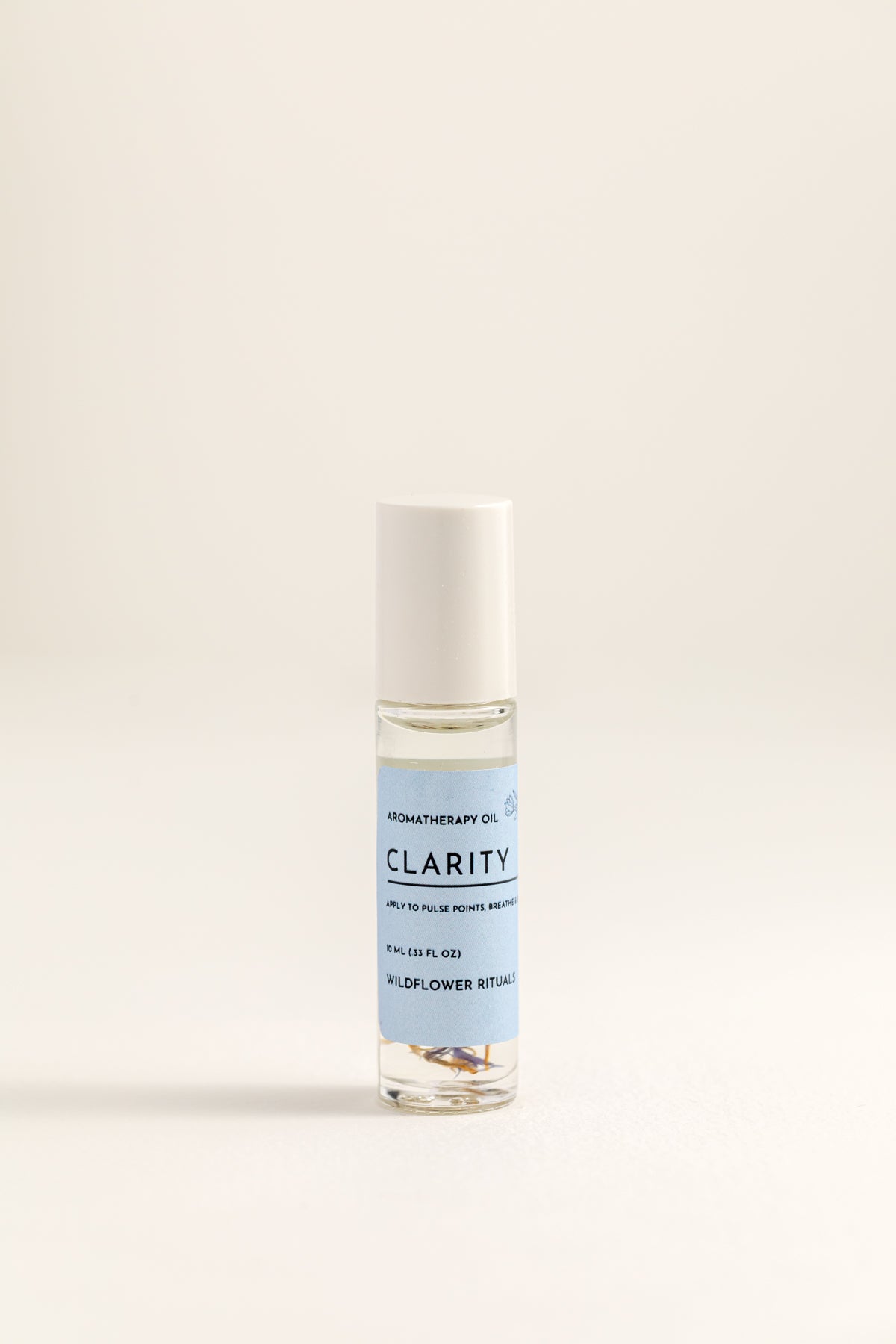 Clarity Aromatherapy Oil Roller - Cypress Lavender Rose Geranium