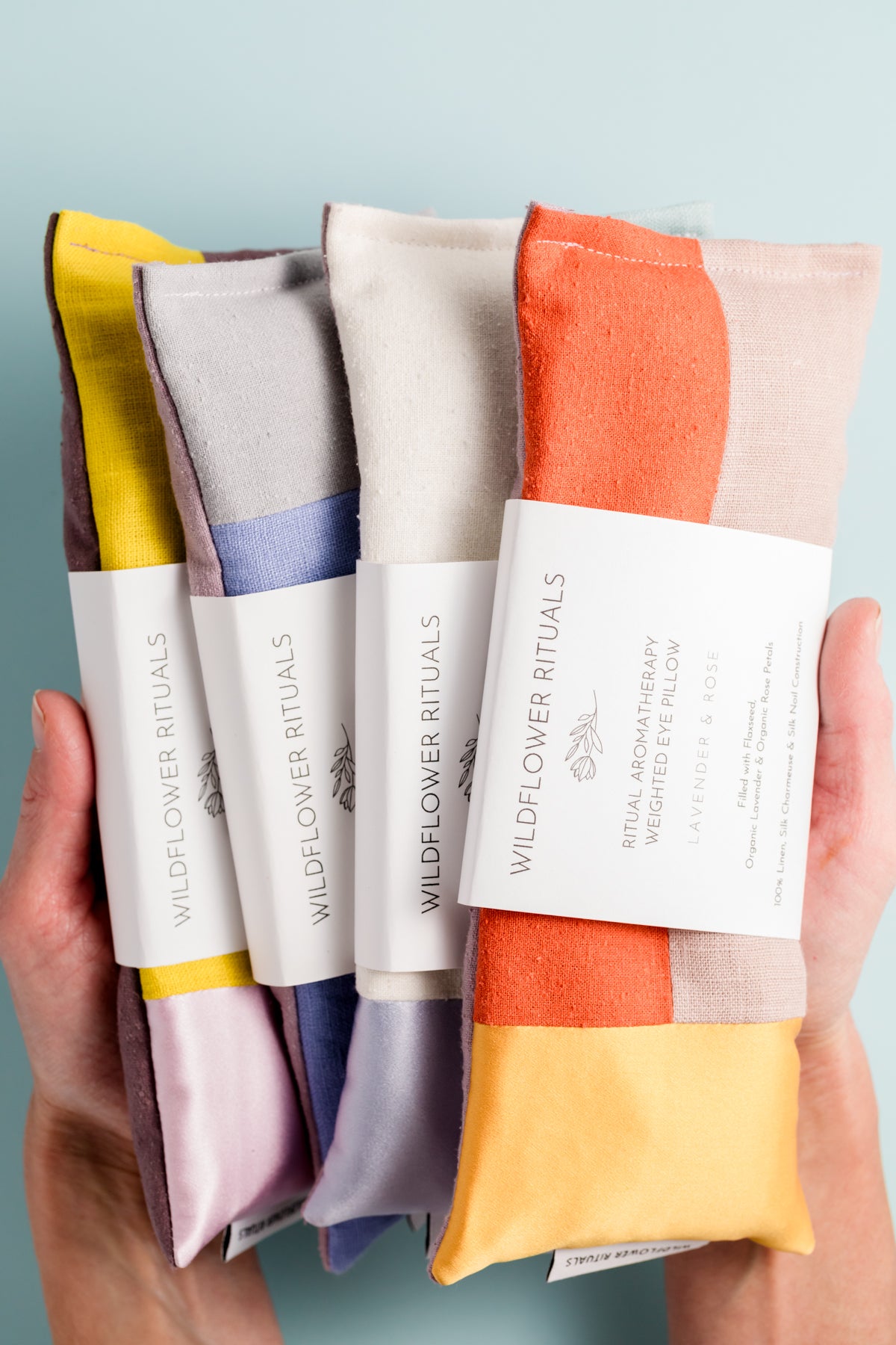 Aromatherapy Weighted Eye Pillow - Rose & Lavender