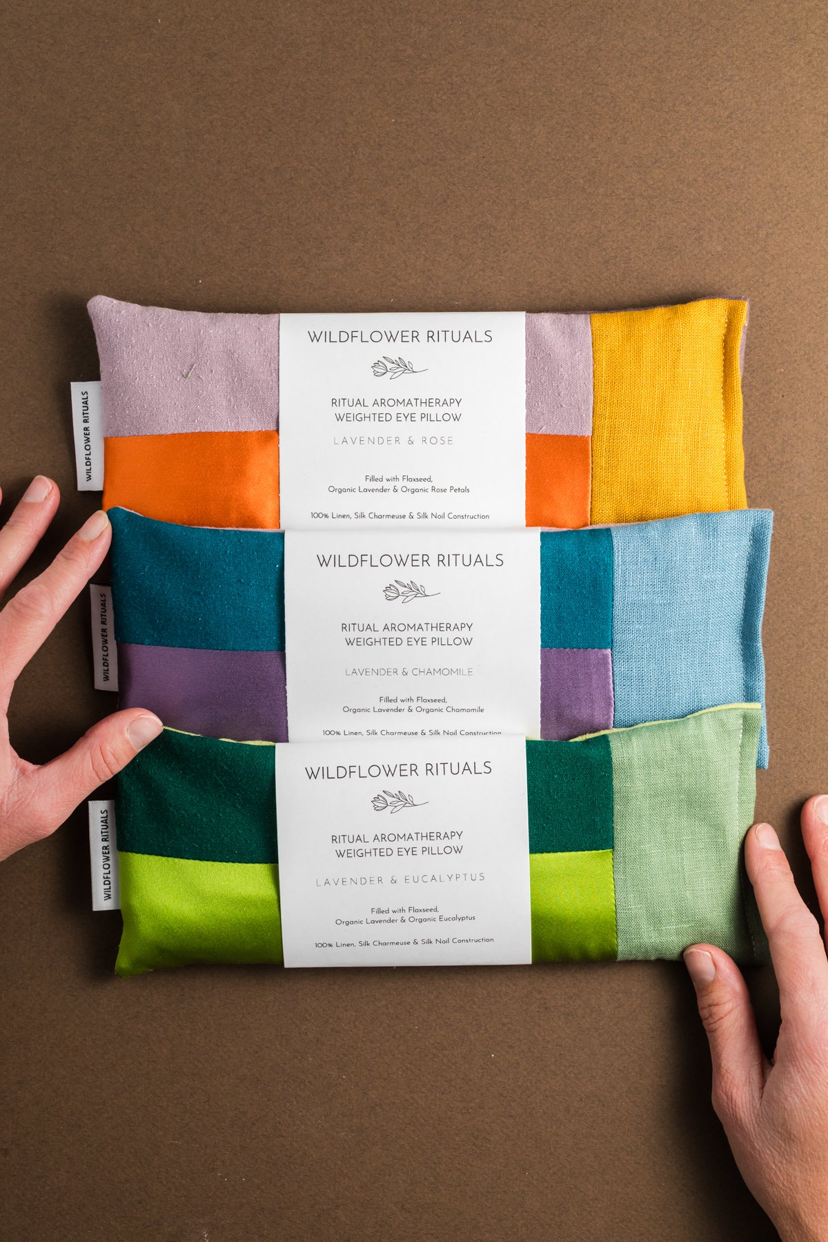 Aromatherapy Weighted Eye Pillow - Chamomile & Lavender