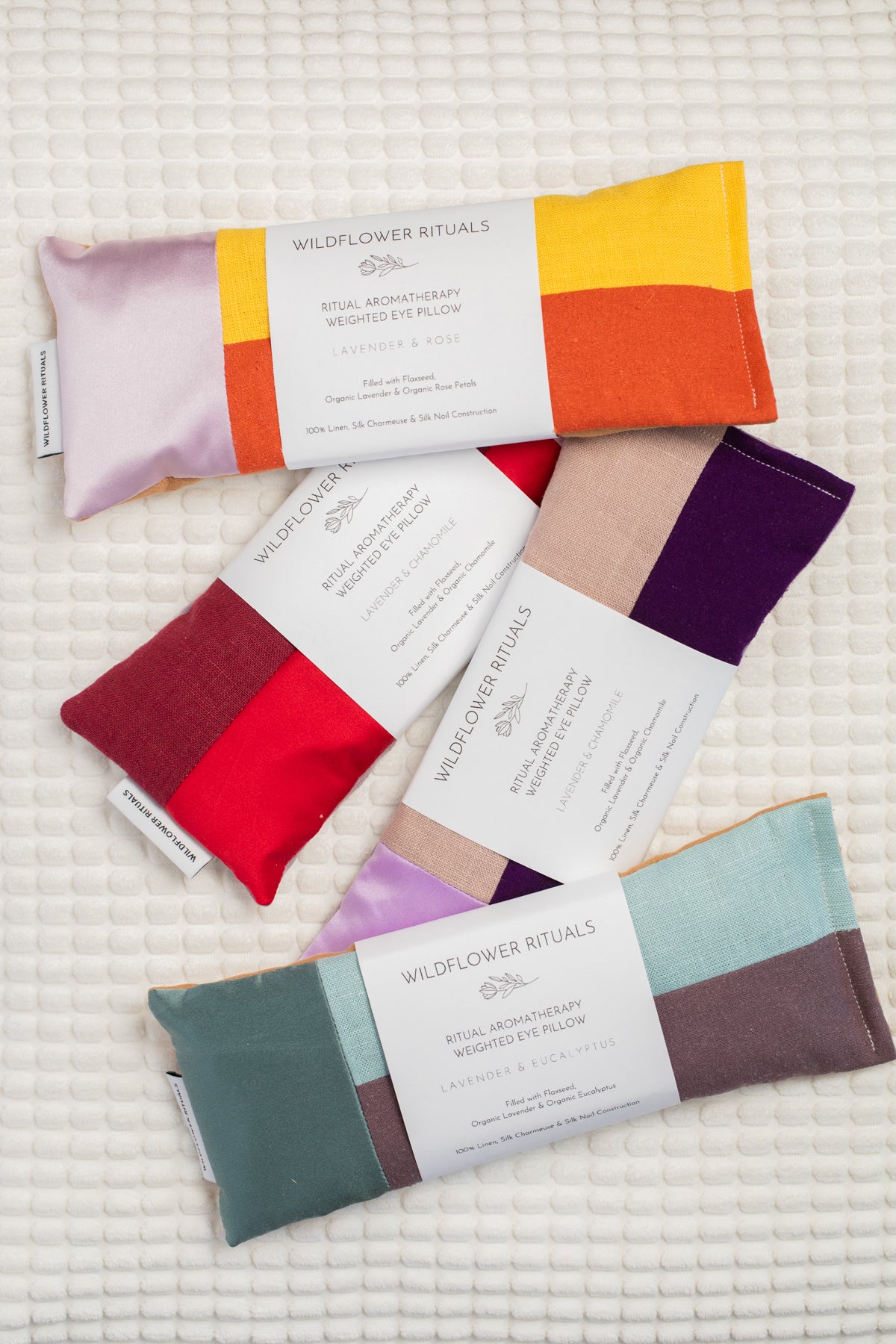 Aromatherapy Weighted Eye Pillow - Rose & Lavender