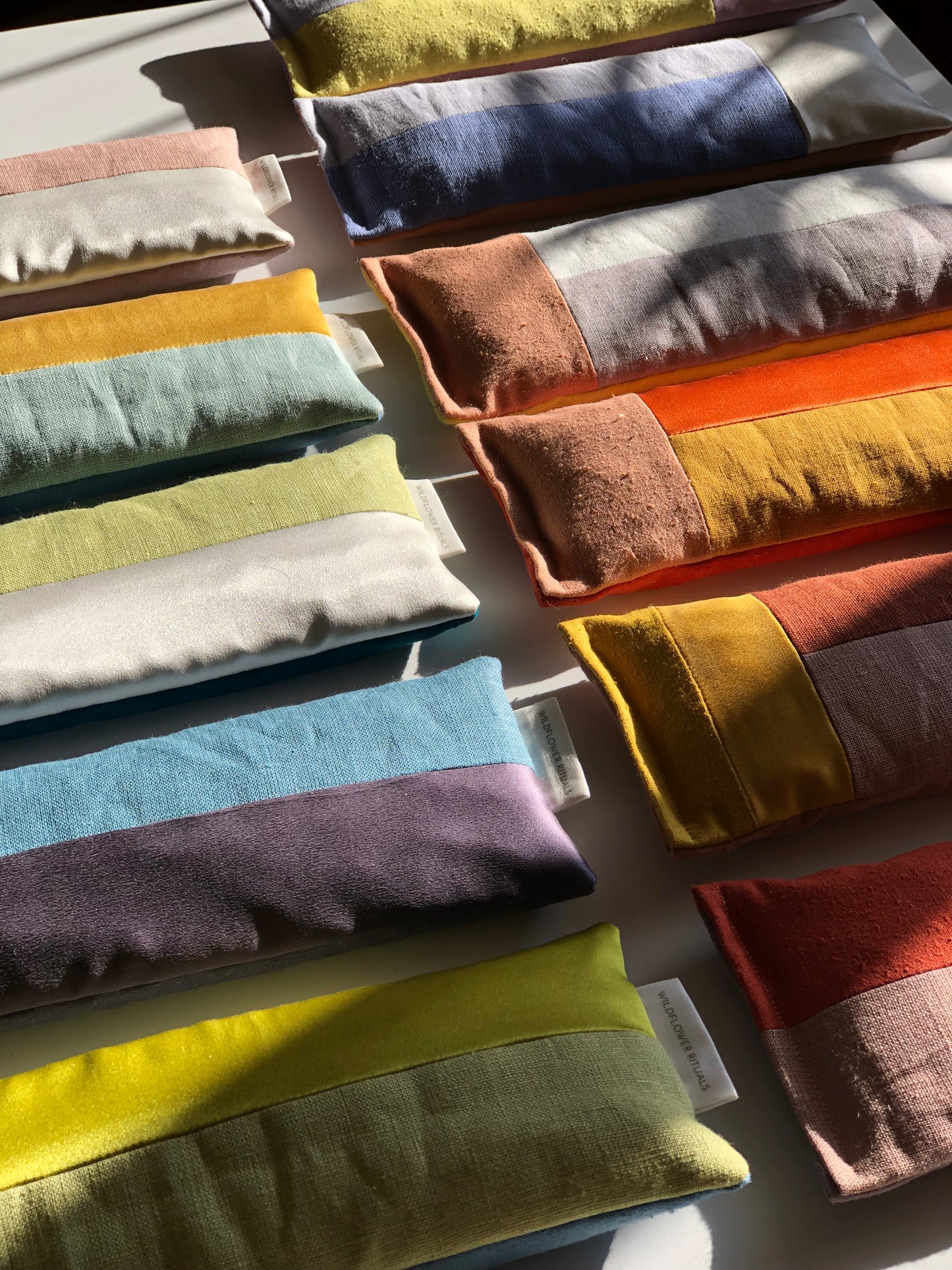 Aromatherapy Weighted Eye Pillow - Rose & Lavender