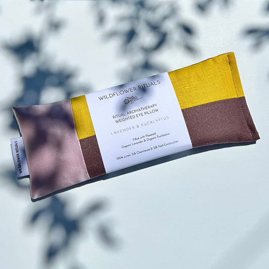 Ritual Aromatherapy Weighted Eye Pillow - Lavender & Eucalyptus