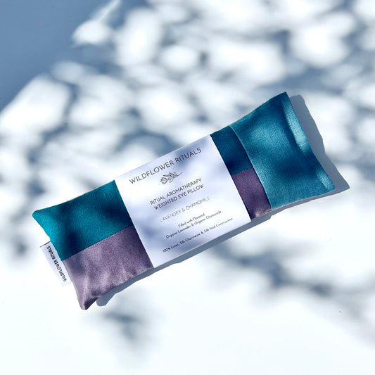 Aromatherapy Weighted Eye Pillow - Chamomile & Lavender