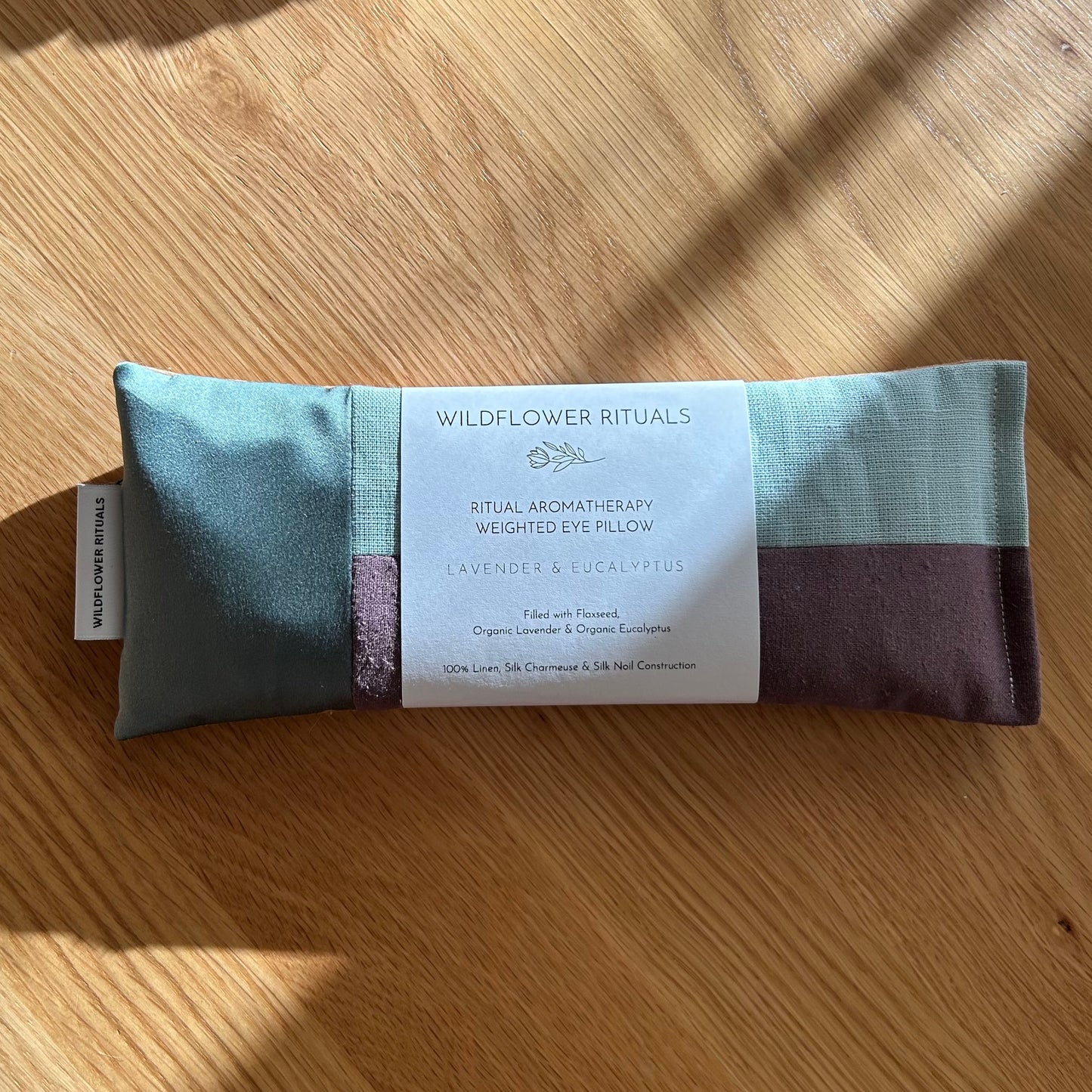 Aromatherapy Weighted Eye Pillow - Eucalyptus & Lavender