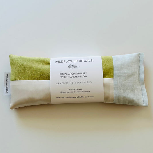 Aromatherapy Weighted Eye Pillow - Eucalyptus & Lavender
