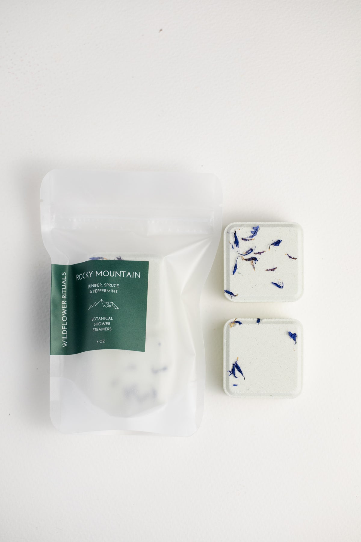 Rocky Mountain Botanical Shower Steamers - Juniper, Spruce & Peppermint