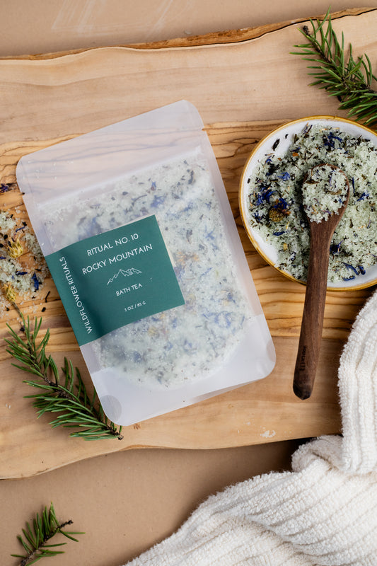 Ritual No. 10 Rocky Mountain Botanical Bath Tea- Juniper, Spruce & Peppermint