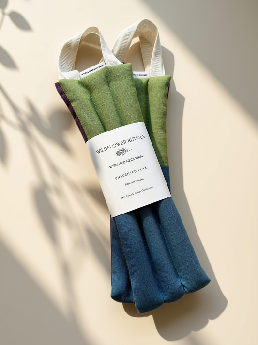 Weighted Neck Wrap — Patchwork Linen