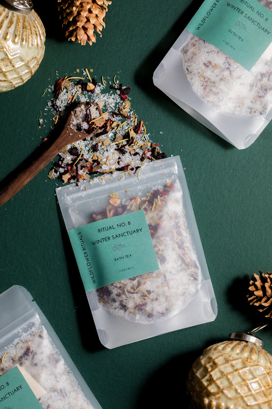 Ritual No. 8 Winter Sanctuary Bath Tea- Rosemary & Eucalyptus