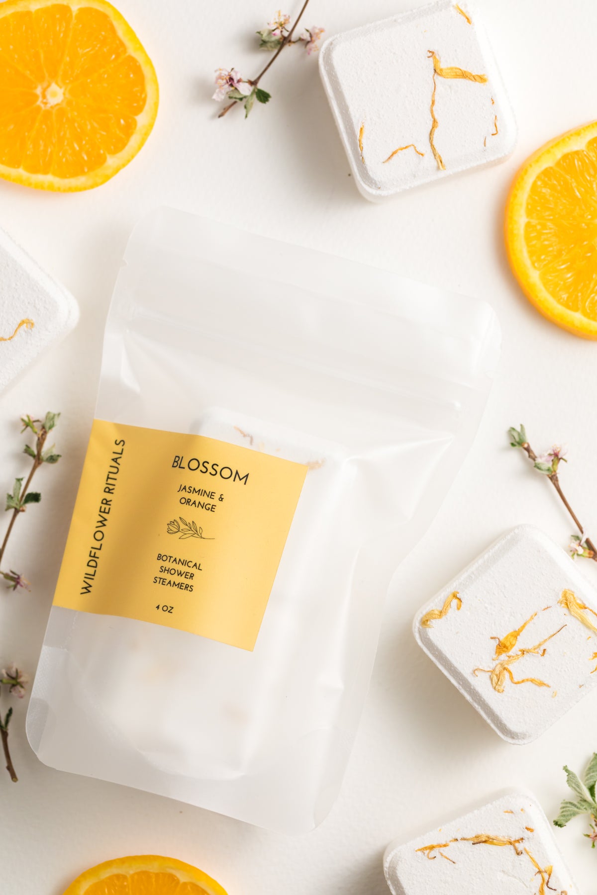 Blossom Botanical Shower Steamers - Jasmine Orange