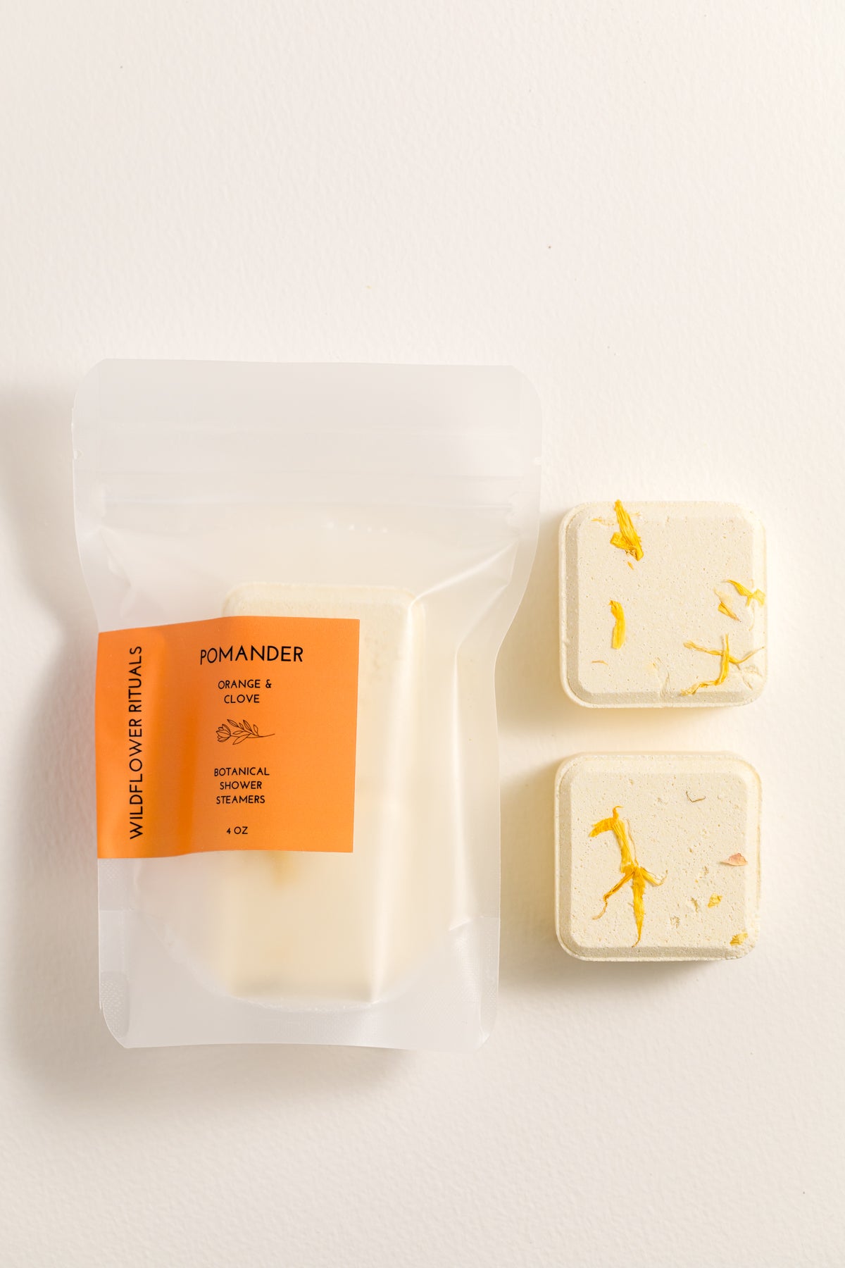 Pomander Botanical Shower Steamers - Orange Clove