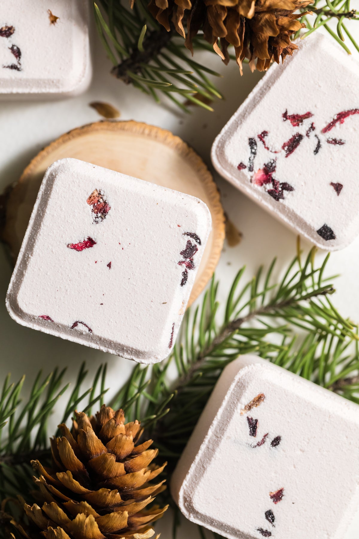 Winter Botanical Shower Steamers - Peppermint