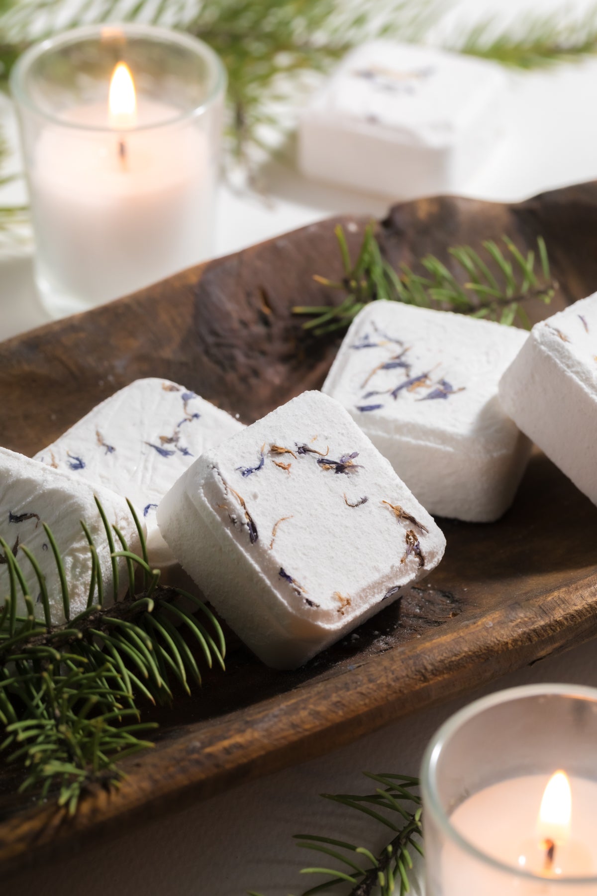Solstice Botanical Shower Steamers - Cypress Frankincense