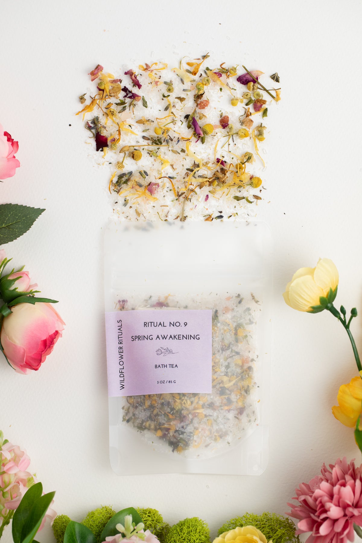 Ritual No. 9 Spring Awakening Botanical Bath Tea- Chamomile & Lemon Balm
