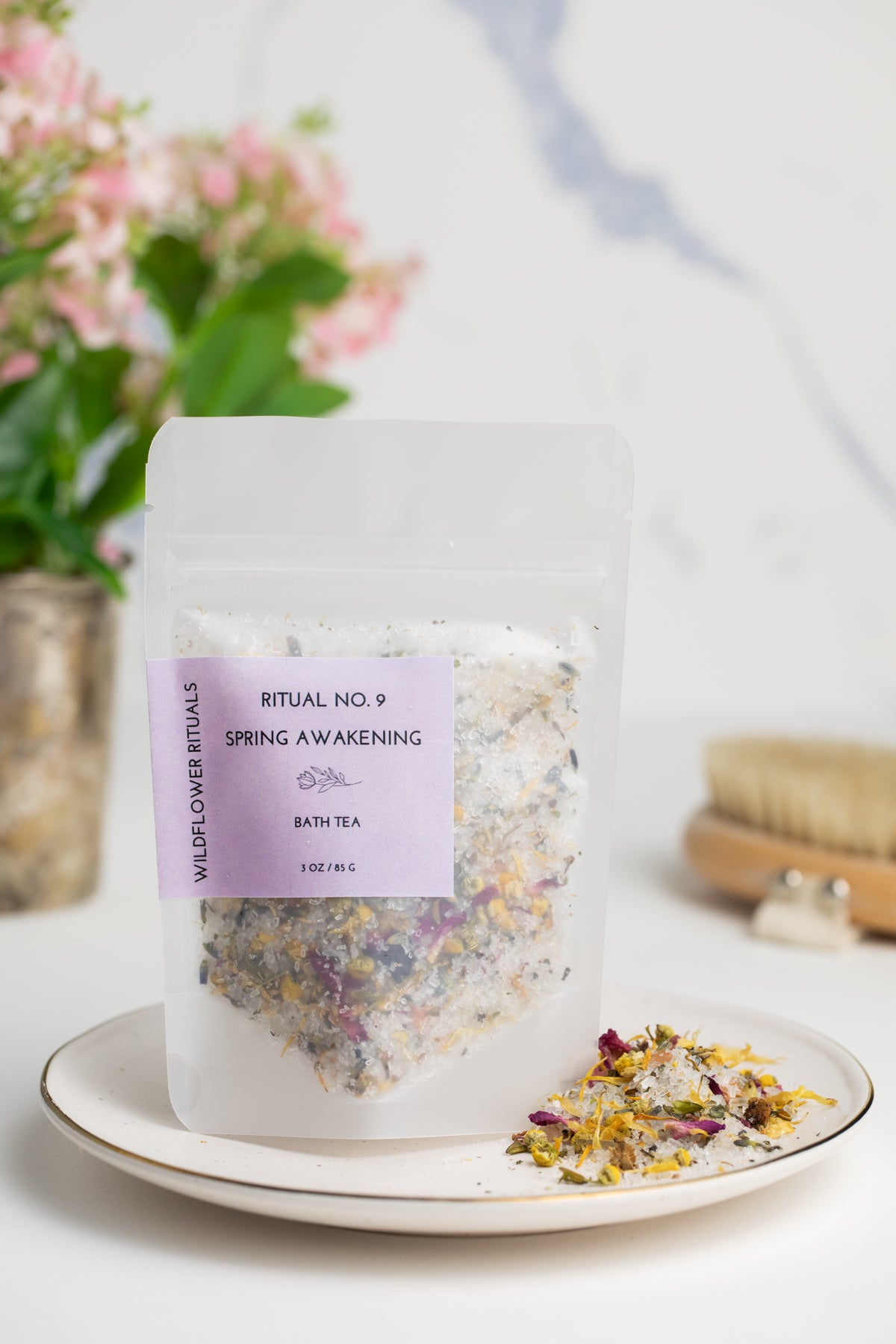 Ritual No. 9 Spring Awakening Botanical Bath Tea- Chamomile & Lemon Balm