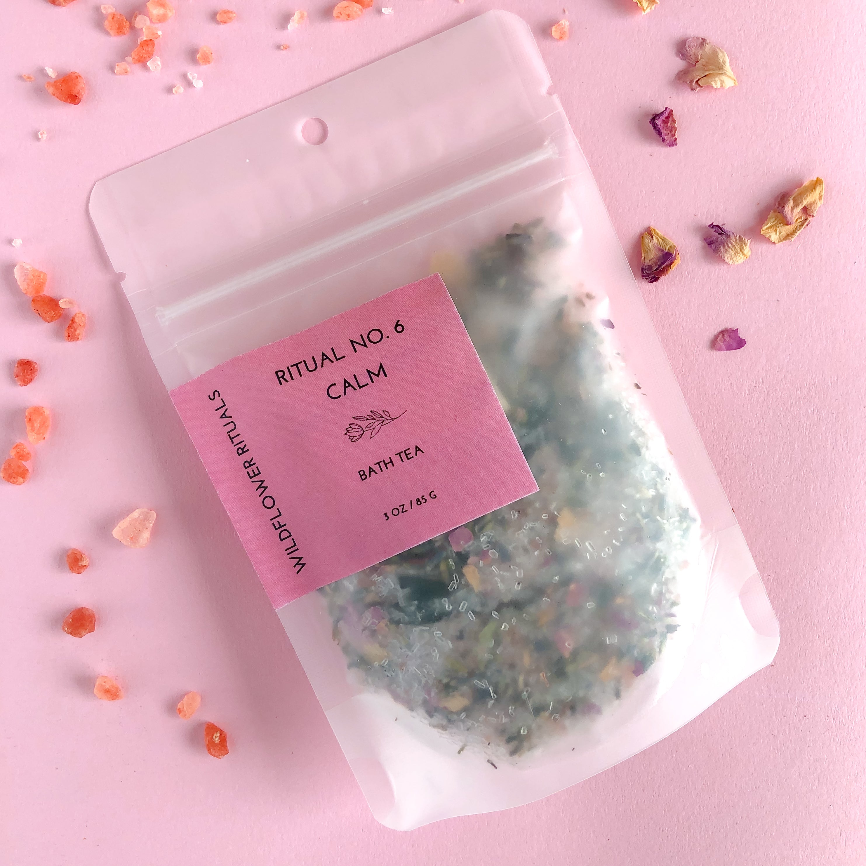 3 oz Ritual No. 6 Calm Bath Tea – Wildflower Rituals