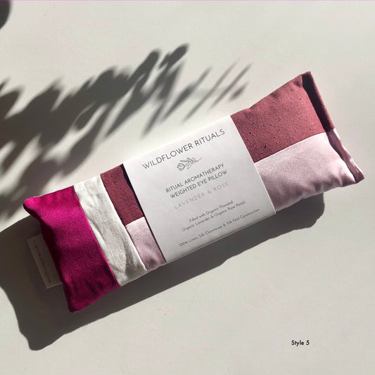 Ritual Aromatherapy Weighted Eye Pillow - Lavender & Rose